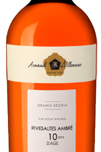 vin rivesaltes ambré 10 ans arnaud de villeneuve