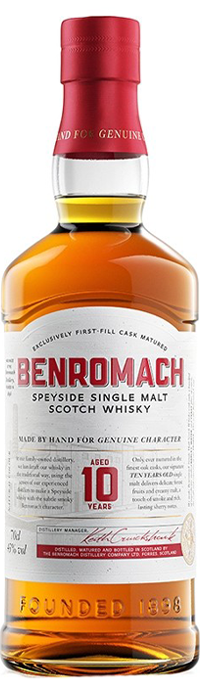 whisky benromach 10