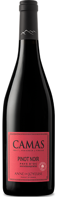 vin camas pinot noir rouge