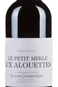 vin le petit merle aux alouettes rouge chabanon