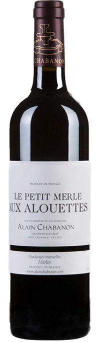 vin le petit merle aux alouettes rouge chabanon