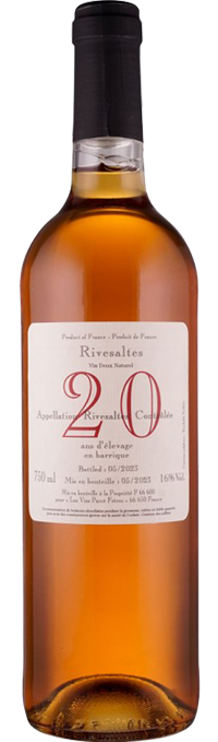 vin rivesaltes ambré 20 ans parcé frères