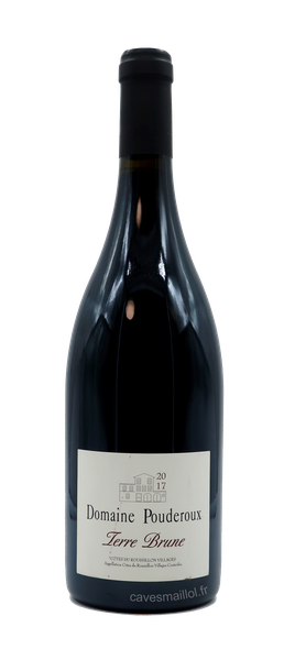 vin terre brune rouge pouderoux