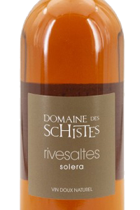 vin rivesaltes solera schistes